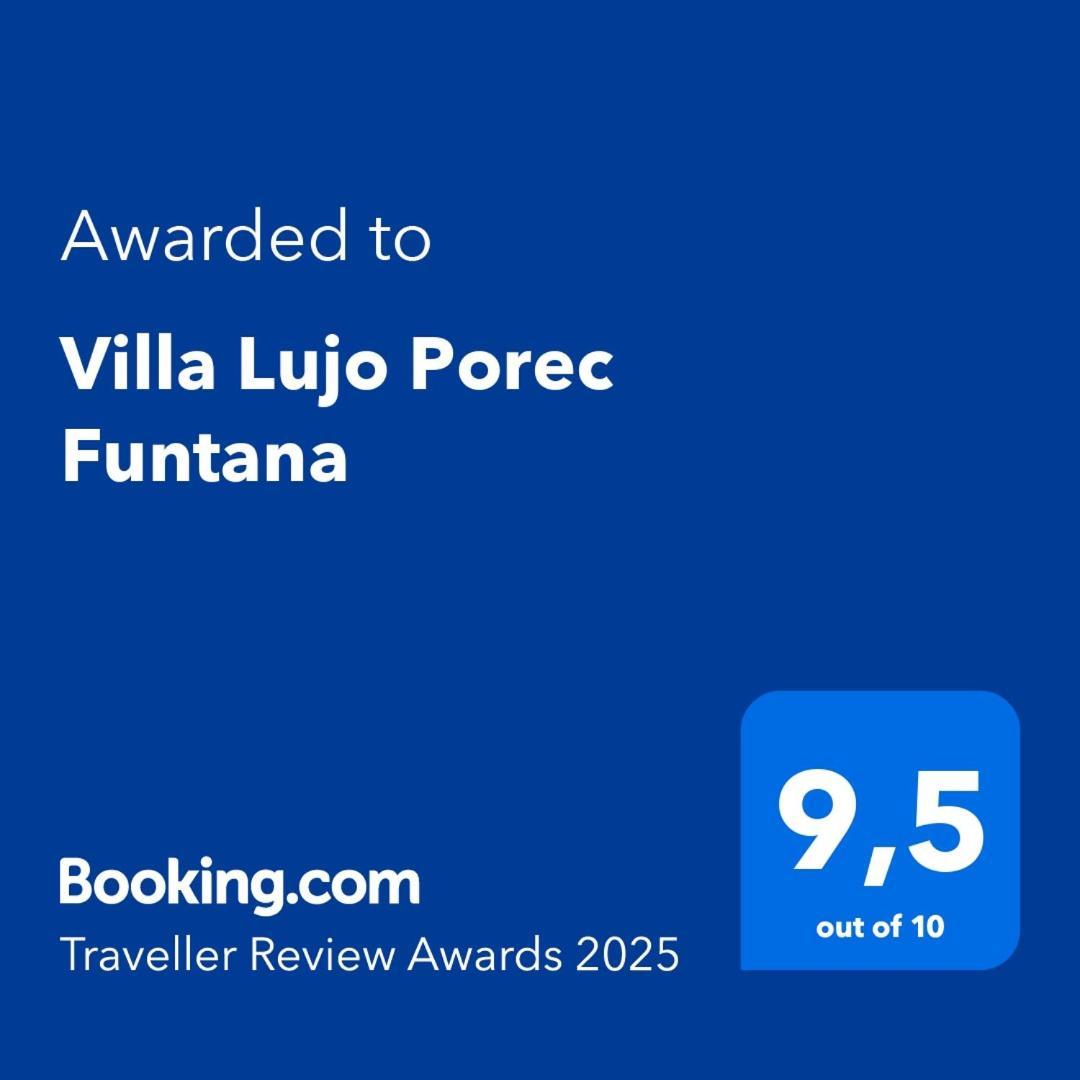 Villa Lujo Porec Funtana Ngoại thất bức ảnh